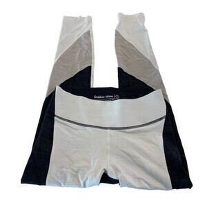 Outdoor Voices Workout Leggings Size Small Black‎ and White